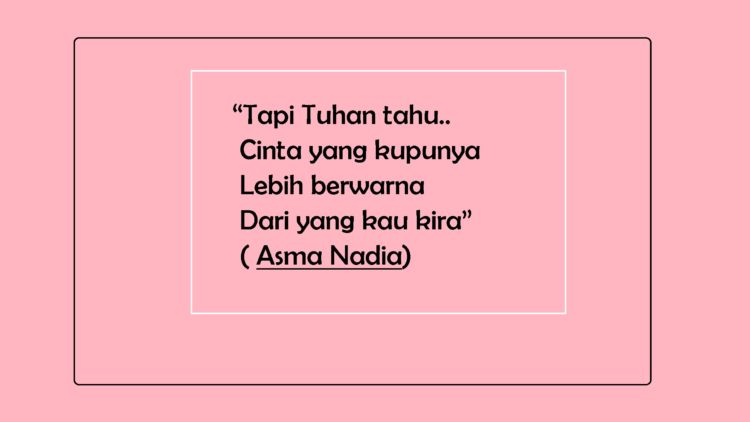 39+ Kata Motivasi Cinta Caption Bijak