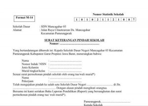 17+ contoh surat keterangan biasa, dinas, kerja, kuliah