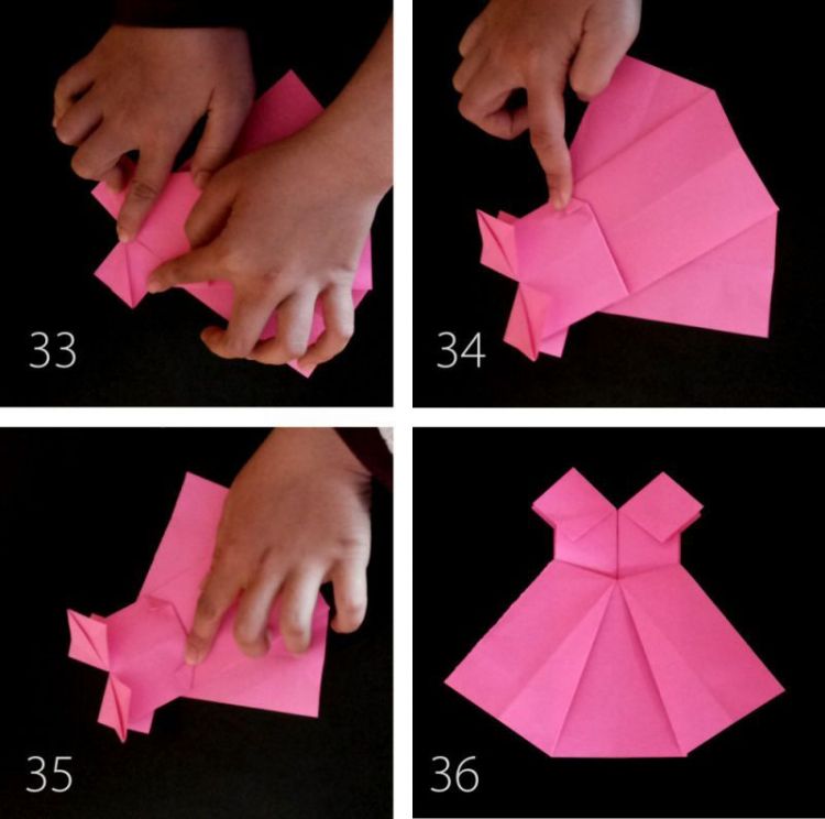 gambar origami baju 9