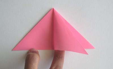 cara membuat origami bunga lily 2