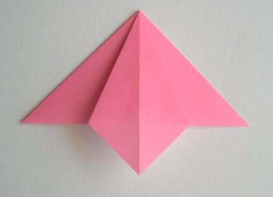 cara membuat origami bunga lily 4
