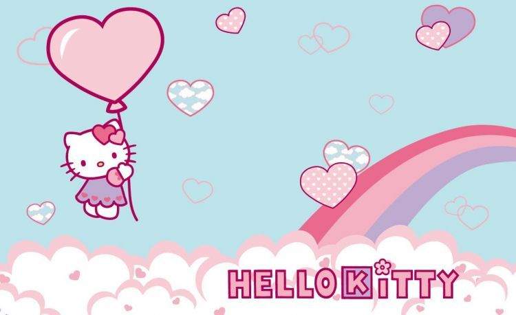 Wallpaper Hello Kitty untuk Laptop