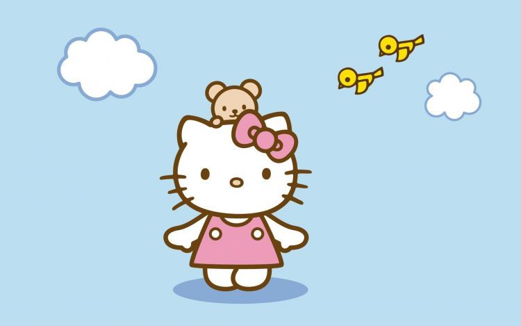 Download 900 Koleksi Gambar Hello Kitty Biru Paling Bagus Gratis HD