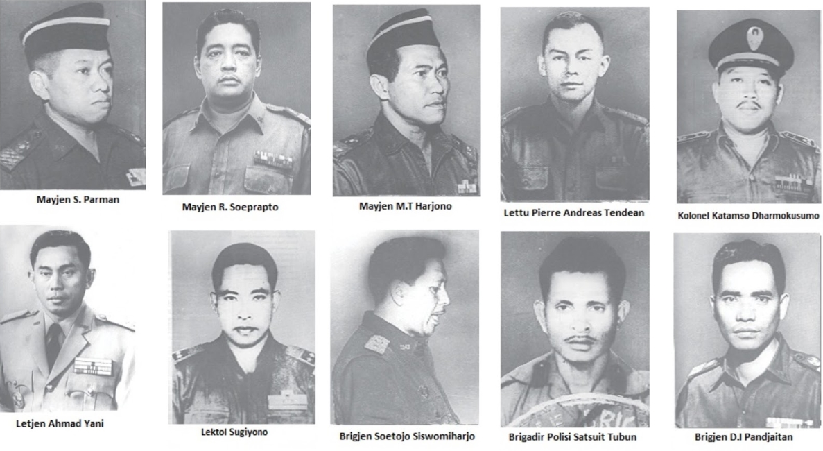 10 Pahlawan Revolusi Indonesia: Nama, Asal, Gambar dan Penjelasan