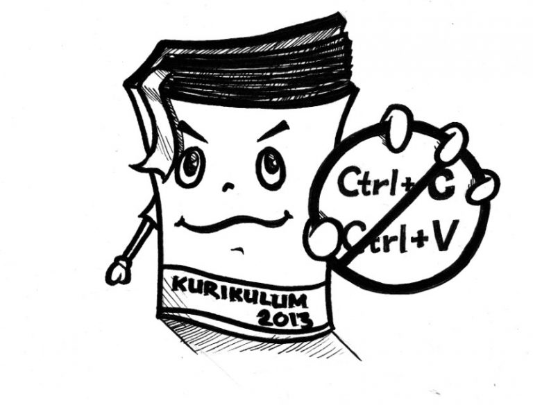 Gambar Karitur Lucu, Keren, Animasi, Berwarna, Hitam Putih