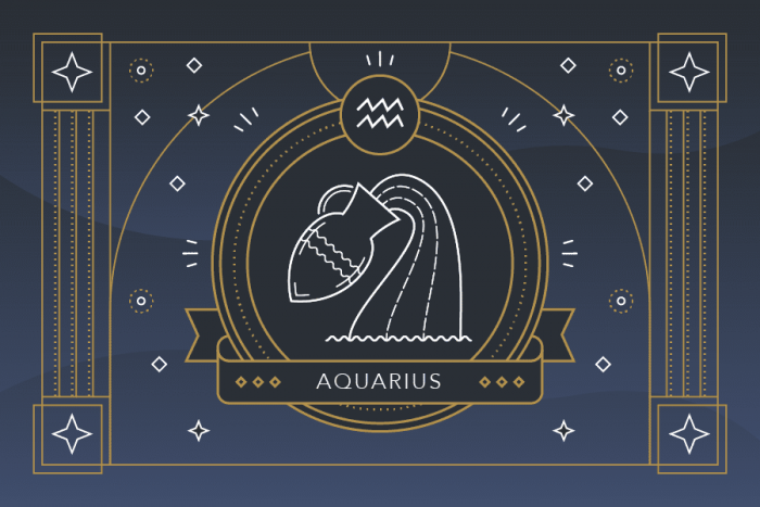 zodiak aquarius (20 januari – 18 februari)