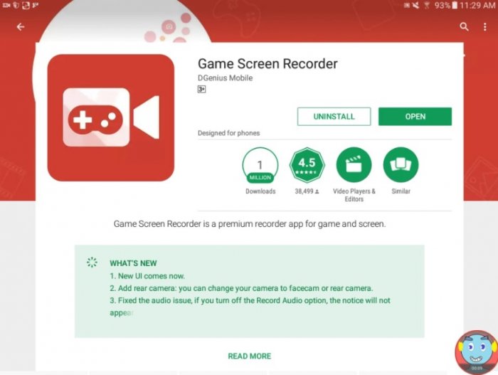 aplikasi perekam layar game screen recorder