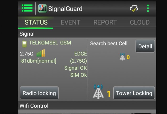 aplikasi penguat sinyal - signal guard