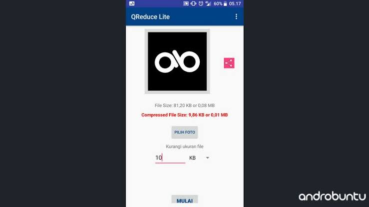 cara kompres foto di ponsel android menggunakan lit photo