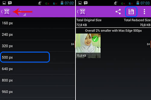 cara mengecilkan ukuran foto di ponsel android