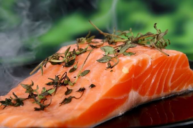 obat kolesterol alami – salmon